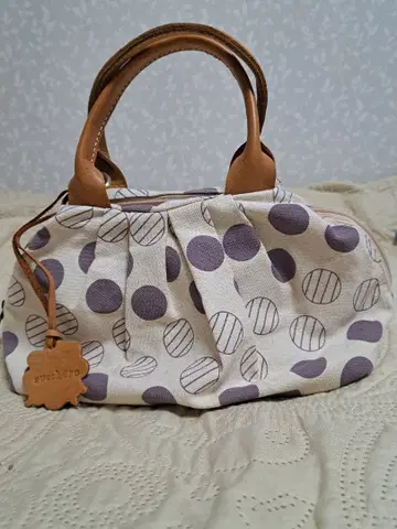 zucchero 도트 디자인 핸드백