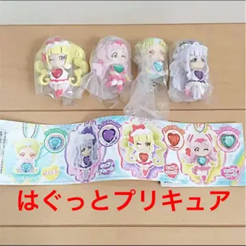 허긋토 프리큐어 키링 4개 세트