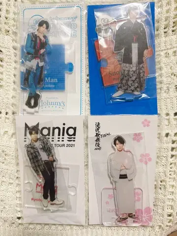 Snow Man 미야타테 료타 아크릴 스탠드 4세트