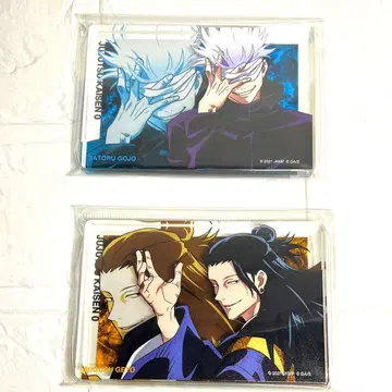 주술회전0 아크릴 블록 대교류전0 고죠 사토루 게토 스구루