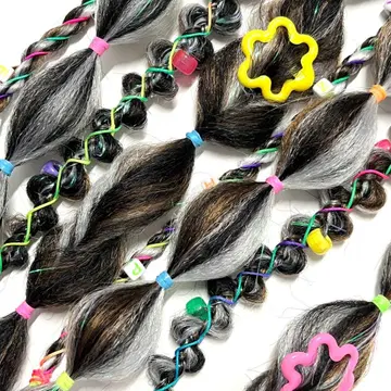 폼폼헤어 댄스헤어 헤어 액세서리 덕질 pompomhair