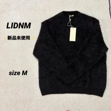 [ 미사용 새상품 ] LIDNM 니트 M 차콜