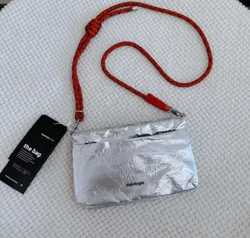 topologie 실버 스마트폰 숄더백