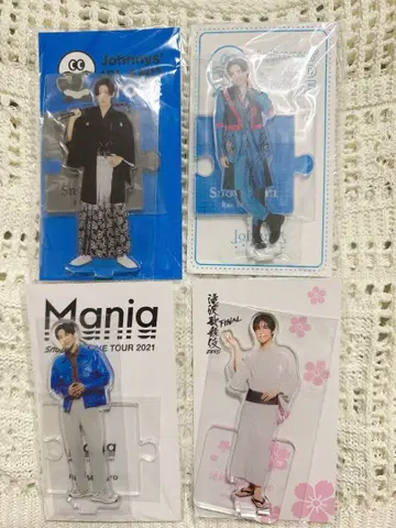 Snow Man 메구로 렌 아크릴 스탠드 4개 세트