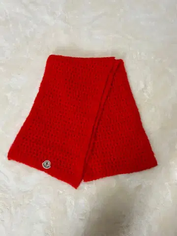 MONCLER 오렌지 빨간색 머플러!