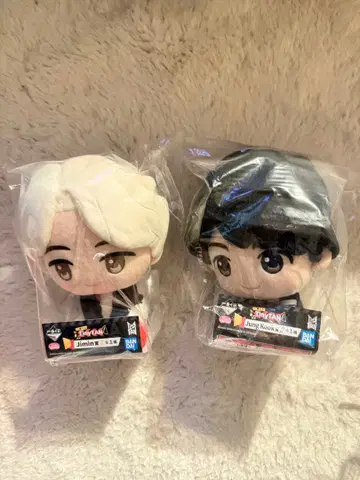 BTS 봉제 인형 지민 & 정국 세트