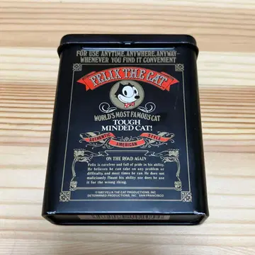 레어 Felix the Cat 캔 케이스 레트로