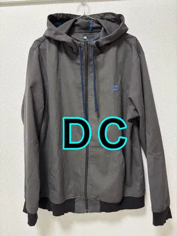 DC 후드 부착 L 사이즈 그레이