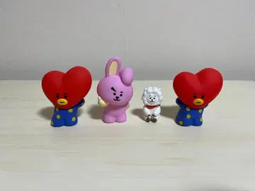 BT21 마스코트 4개 세트 즉시 구매 가능