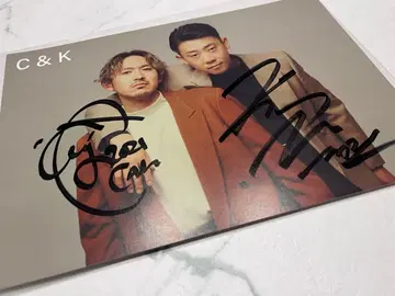 C&K 사인 포함 포스터 A4 사이즈