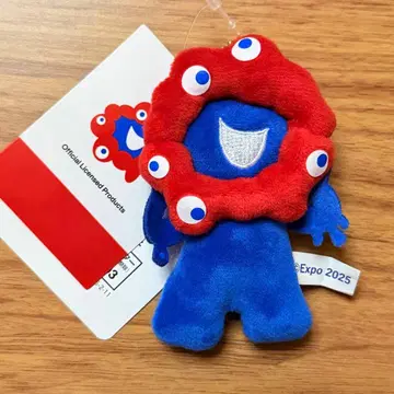 1 미야쿠미야쿠 쁘띠 마스코트 키체인 EXPO2025 간사이 박람회