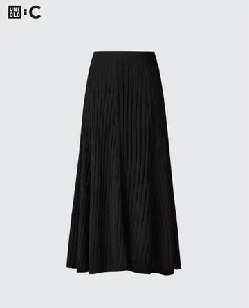 [새상품] 유니클로 UNIQLO C 메리노 블렌드 스커트 XXL