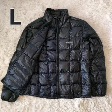새상품급 몽벨 스페리오 다운 자켓 L 블랙 남성용 다운 자켓
