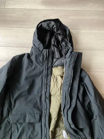 유니클로 하이브리드 다운 파카