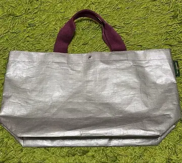 Herve Chapelier 실버 토트백