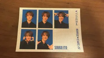 SUPER DRAGON 메듀라 증명사진풍 포토 스티커 이토 소고