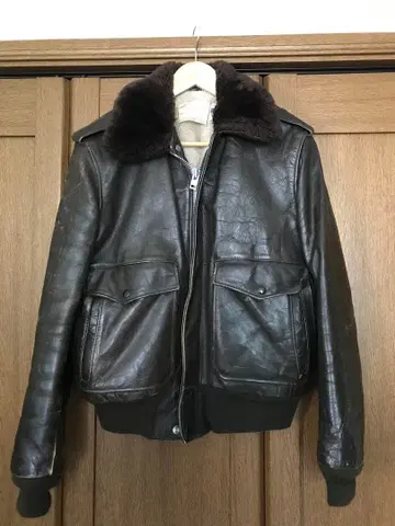 샷 G1 가죽 자켓 40 다크 브라운