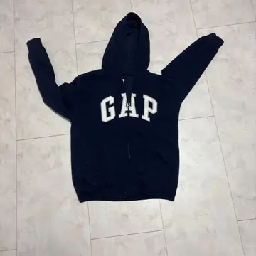 GAP 네이비 풀 집업 후드티