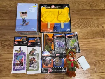 주토피아 닉 와일드 굿즈 세트