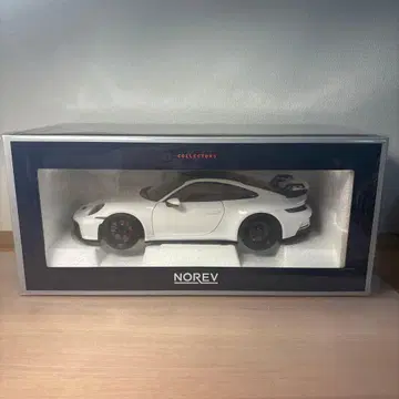 NOREV 포르쉐 911 GT3 화이트 1/18 미니카