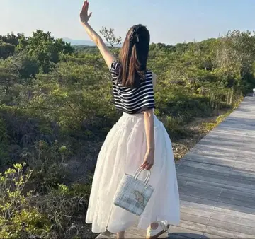 [정품] SCARLETT SKIRT bibiy