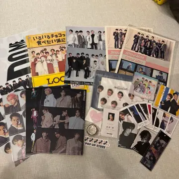 SnowMan 굿즈 묶음 판매