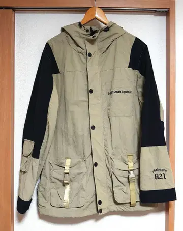 나일론 자켓 LEFLAH 후드 부착 L