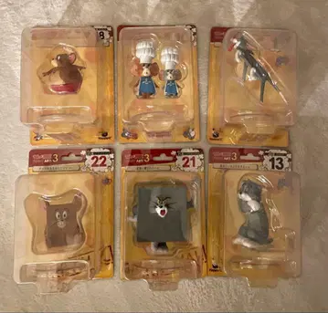 Happy 복권 톰과 제리 FUNNY ART! 피규어 6세트