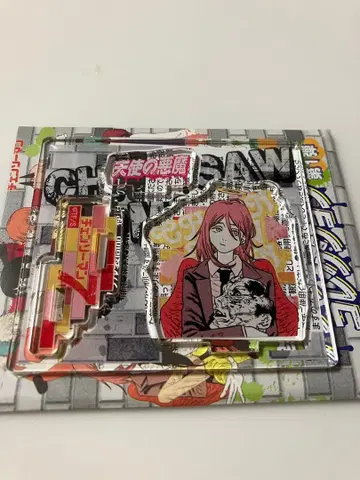 체인소 맨 천사와 악마 아크릴 피규어 컬렉션 아크릴 스탠드