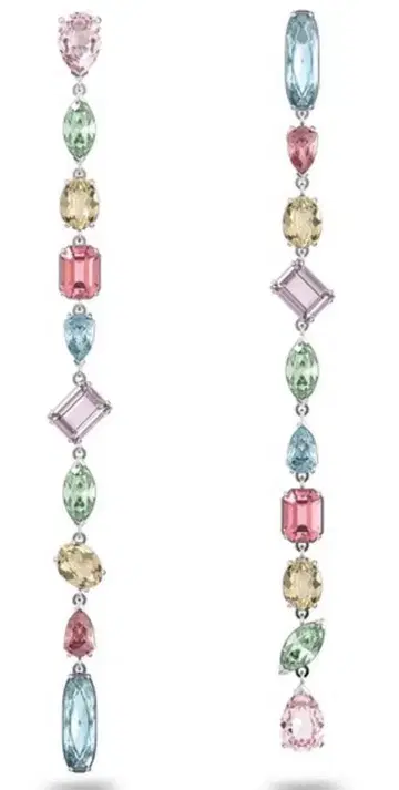 스와로브스키 드롭 귀걸이 (양쪽 귀)