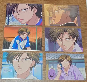 테니스의 왕자님 테니프리 브로마이드 테즈카 쿠니미츠 6장 세트 레어