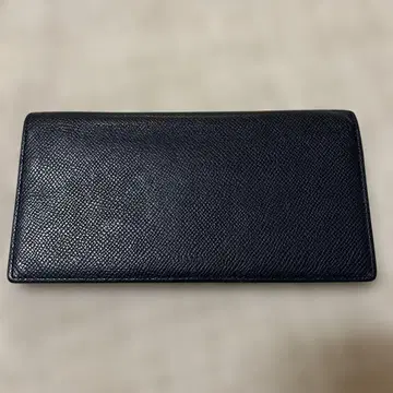 발리 BALLY 네이비 장지갑 투톤 슬림 타입