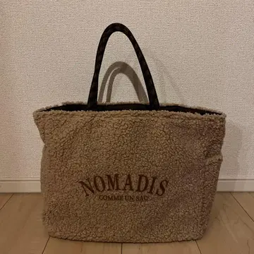 [ NOMADIS ] 노마디스 보아 토트백 베이지