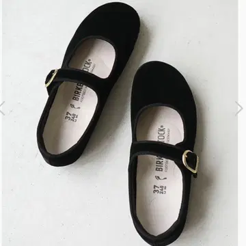 완판템 새상품 버켄스탁 산타클라리타 벨벳 블랙 24.5cm (38)