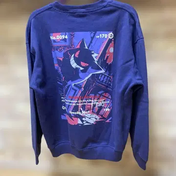 포켓몬 스웨트 셔츠 유니클로 S 사이즈 새상품 미사용