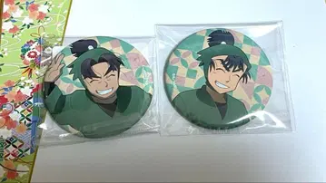 닌타마 최강의 군사 캔뱃지 지금의 단 시오에 분지로 식만류삼랑 개원숭이