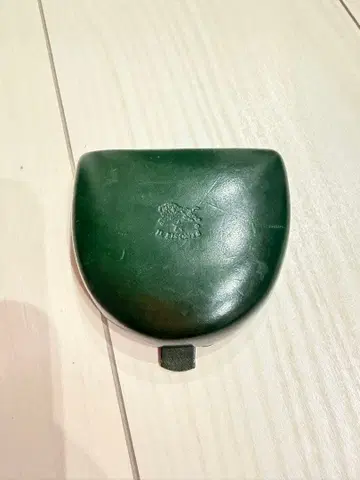 일비종떼 그린 가죽 코인 케이스