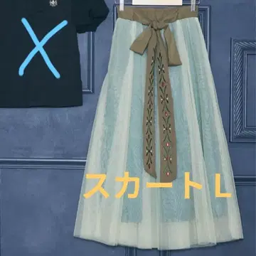 디즈니 안나 스커트 L 치하루 대관식