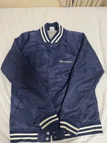 Champion 바시티 자켓 네이비 M
