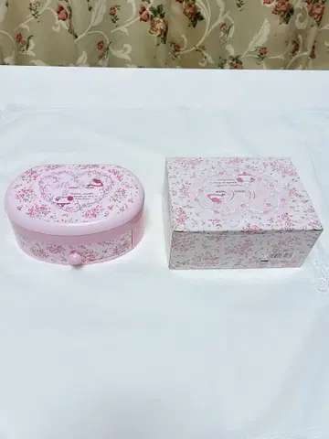 산리오 Maron Cream 마론크림 하트형 수납 박스 새상품