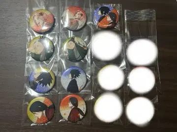 NARUTO 가을의 발걸음 글리터 캔뱃지 세트