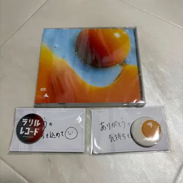 RADWIMPS 아뉴 새상품 라릴레코드 캔뱃지 2종류 CD