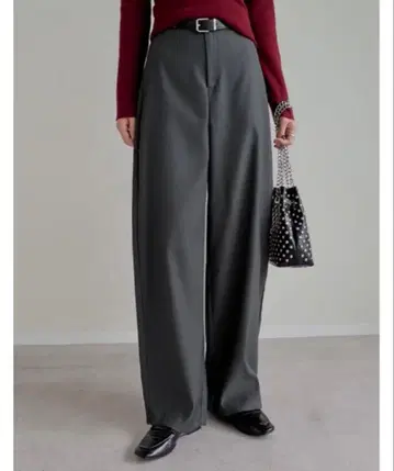 Re:EDIT 소프트 트윌 커브 팬츠