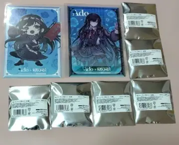 Ado 라운드 원 트레이딩 캔뱃지 오리지널 엽서 세트