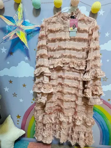 시스터 제인 핑크 프릴 원피스