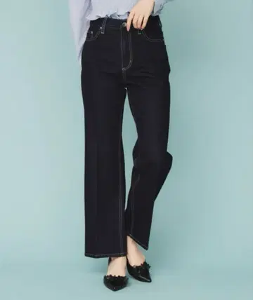 index 스트레이트 데님 하이웨스트 여성용