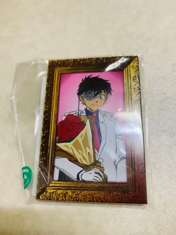 명탐정 코난 쿠로바 카이토 괴도 키드 코난 플라자 한정판 스퀘어 캔뱃지