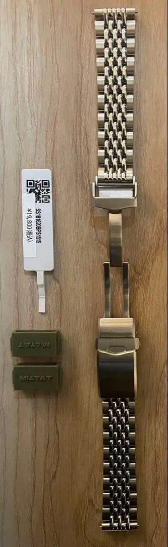 MiLTAT 타이코노트 18mm 라이스 브레스