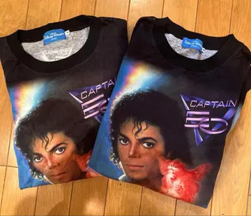캡틴 EO 마이클 잭슨 티셔츠 M 2개 세트