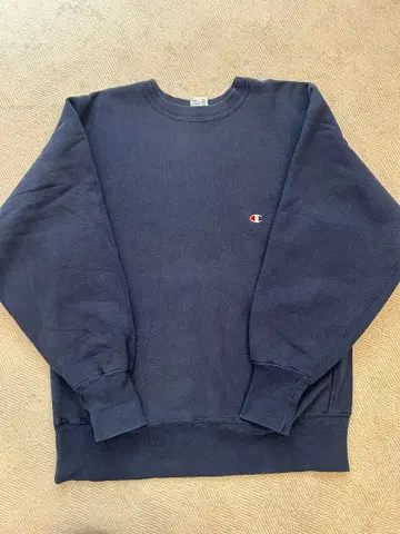 Champion Reverse Weave 맨투맨 L 네이비